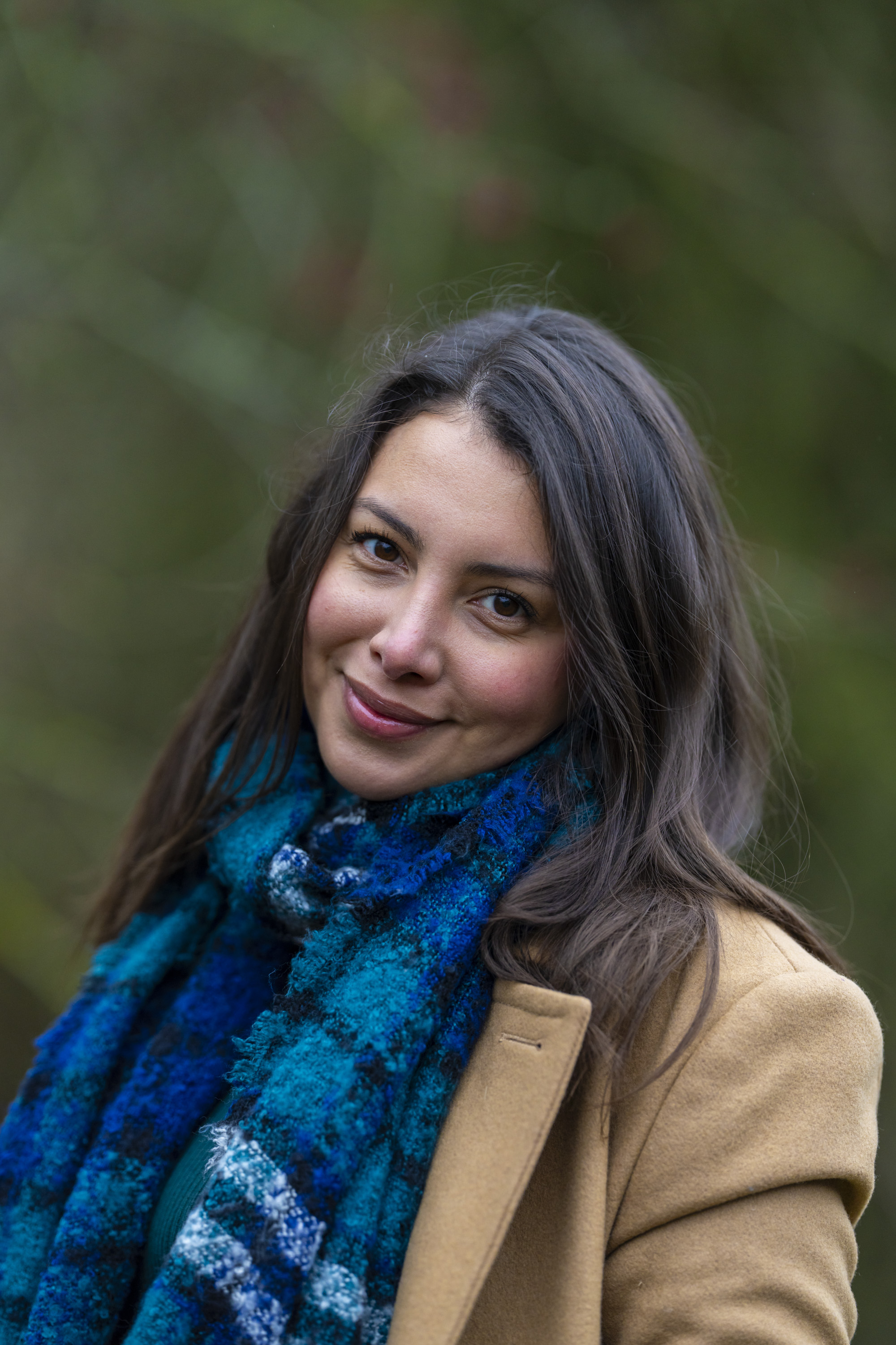 Test shots of a female model taken with the Sigma 135mm f/1.4 DG | Art lens on a Sony A7R IV body to show different aperture values