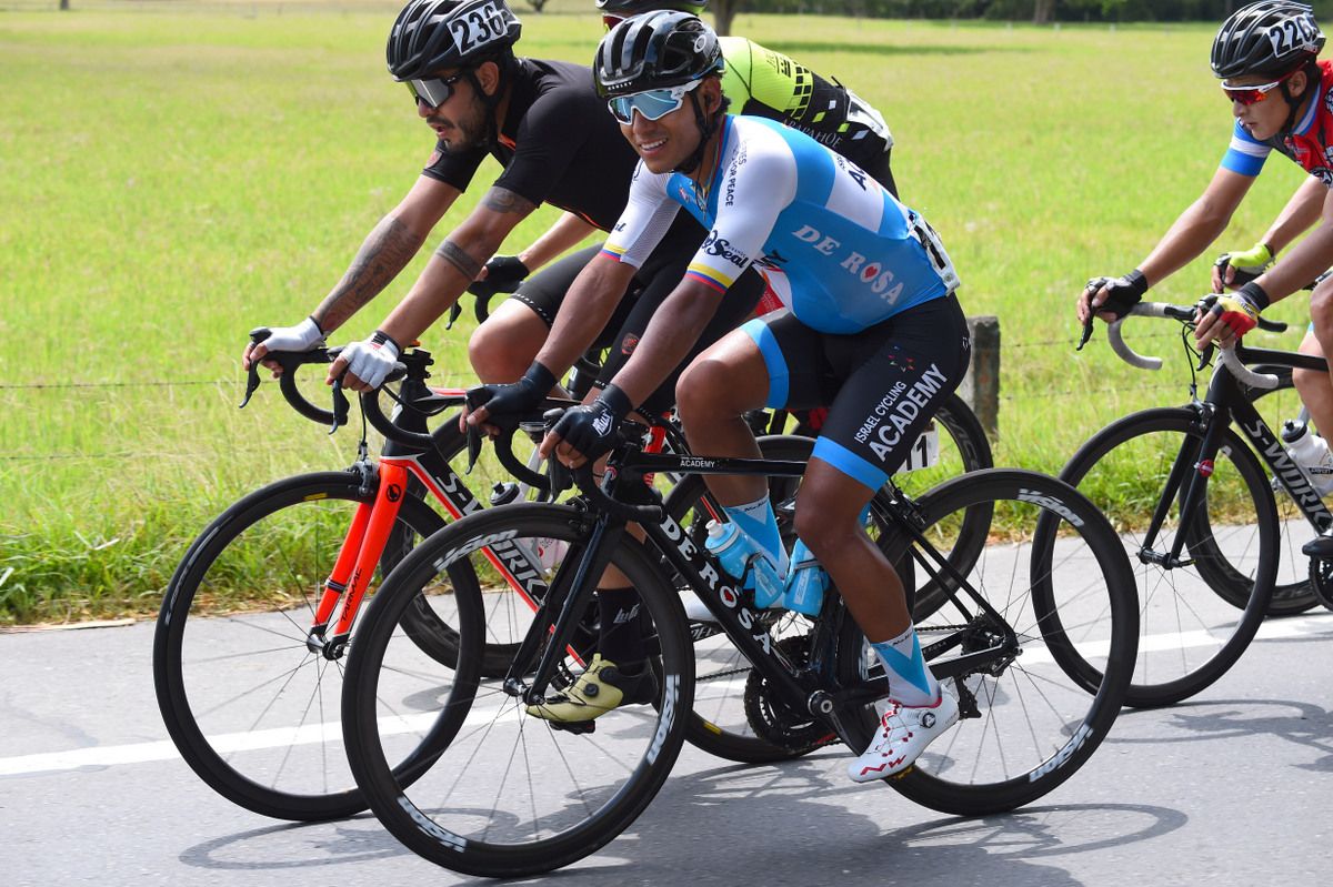 Former Colombia champion Edwin Avila (Israel Cycling Academy)
