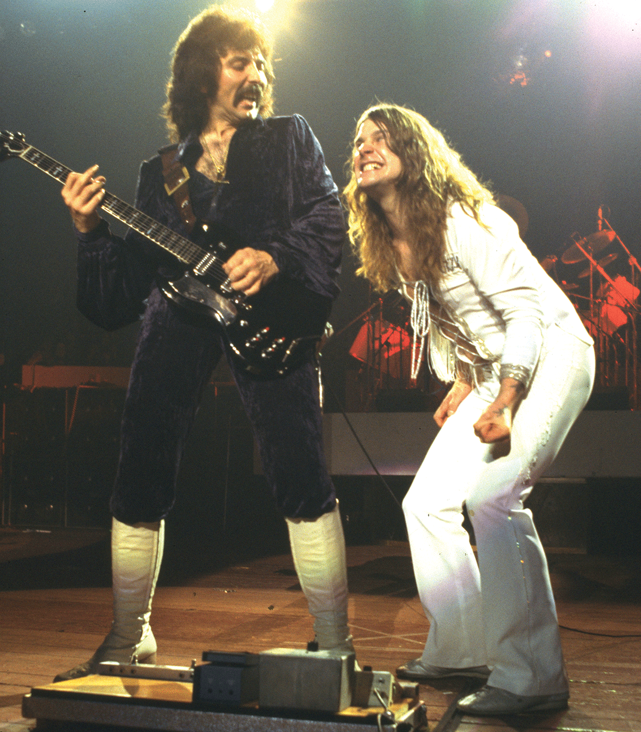 Tony and Ozzy: live chaos in August 1978