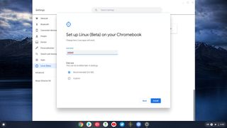 Linux on Chrome OS