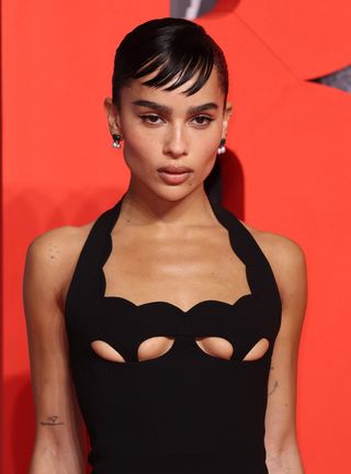 Zoë Kravitz attends a special screening of The Batman at BFI IMAX Waterloo on February 23, 2022 in London, England