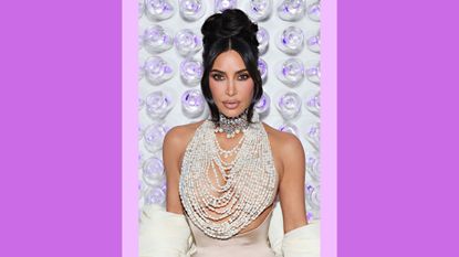  Kim Kardashian attends The 2023 Met Gala Celebrating "Karl Lagerfeld: A Line Of Beauty" at The Metropolitan Museum of Art on May 01, 2023 in New York City