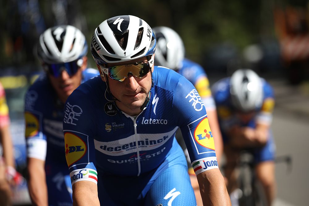 Elia Viviani (Deceuninck-QuickStep) at the Tour de France