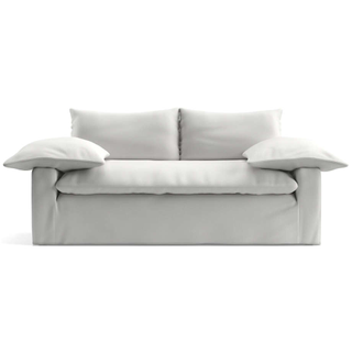 light gray sofa slipcover