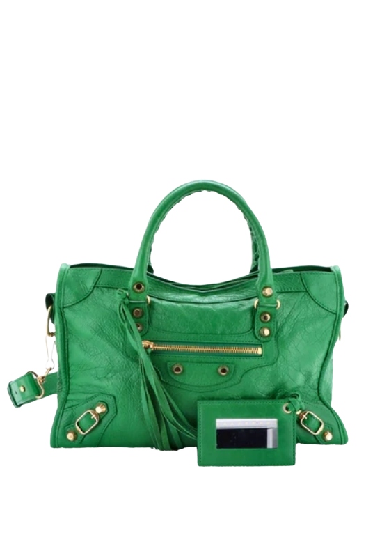 Balenciaga, City Classic Studs Bag Leather Small