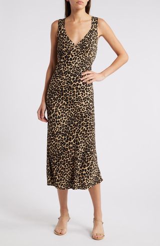 Beauden Print V-Neck Dress