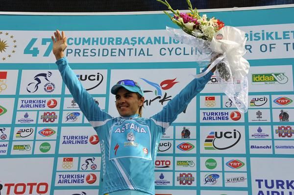 Valentin Iglinskiy (Astana) is the new general classification leader.