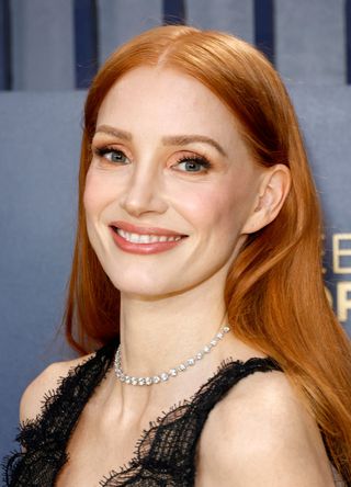 Jessica Chastain attends the 30th Annual Screen Actors Guild Awards at Shrine Auditorium and Expo Hall on February 24, 2024 in Los Angeles, California