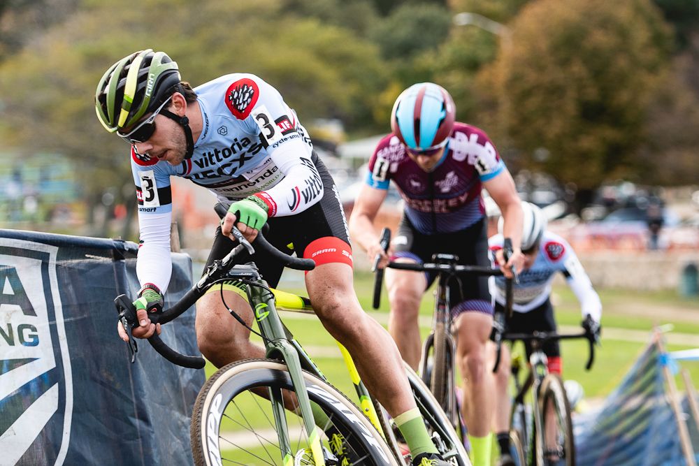 Curtis White en route to winning day 2 at the Gran Prix of Gloucester