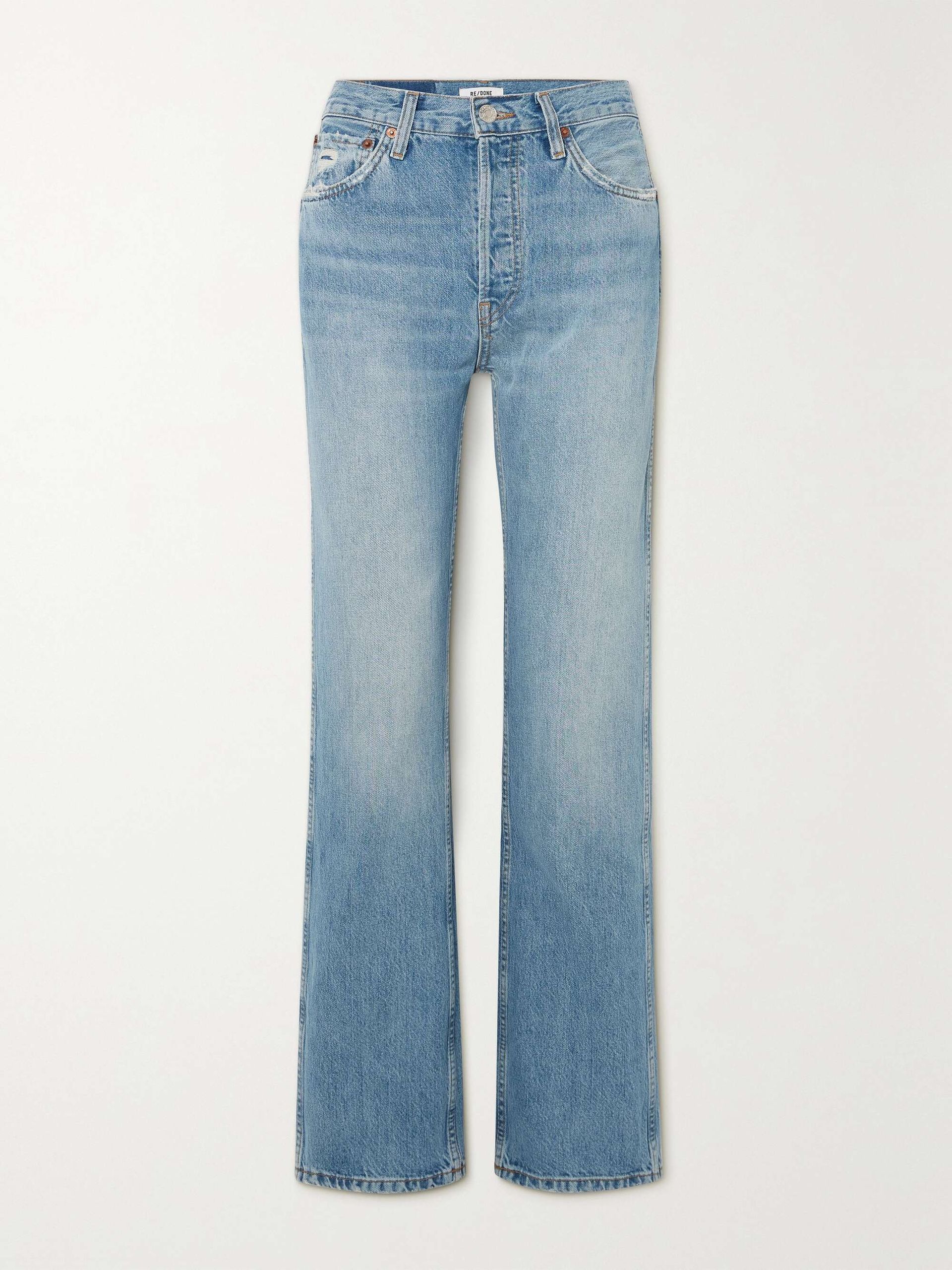 90s Loose High-Rise Straight-Leg Jeans
