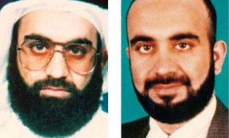 The U.S. insists that Sept. 11 mastermind Khalid Sheikh Mohammed (pictured), along with two other al Qaeda suspects, are the only confirmed cases of waterboarding, despite Human Rights Watch&amp;#039;