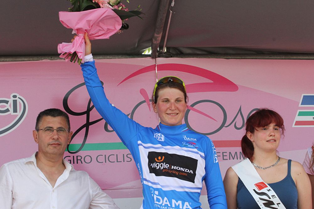 Wiggle-Honda's Elisa Longo Borghini is the top Italian rider at the Giro Rosa