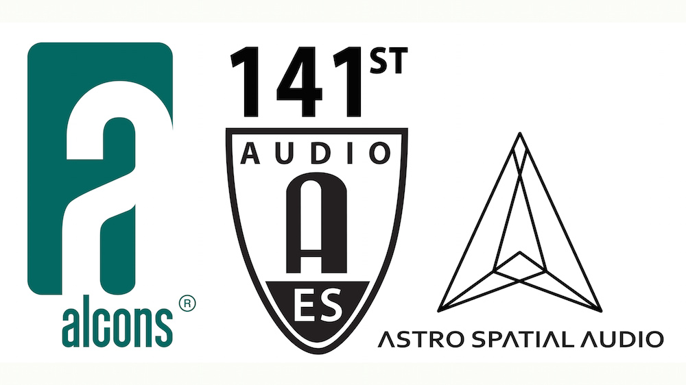 Alcons Audio to Co-Present With Astro Spatial Audio at AES 2016