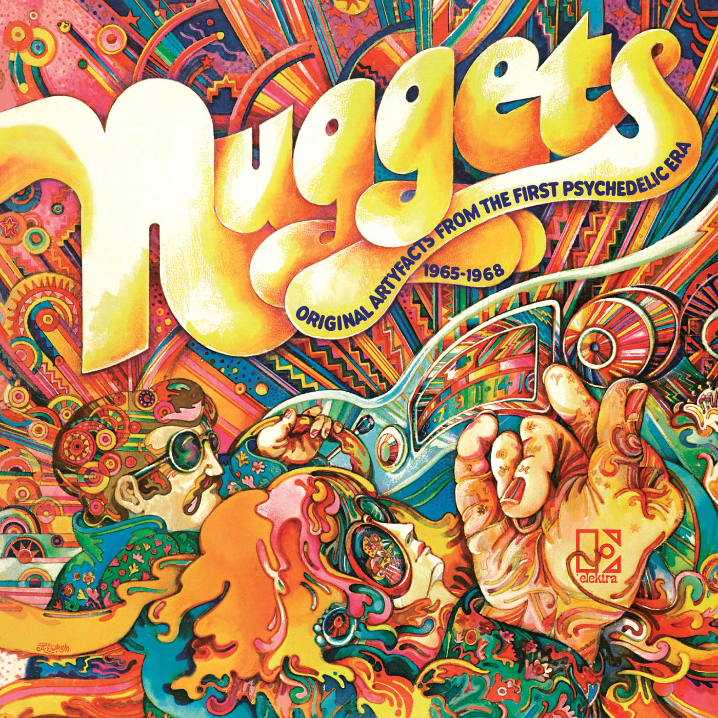 The cover of the 1972 compilation Nuggets.