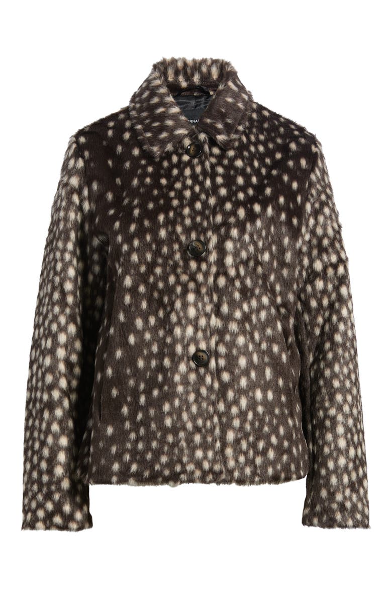 Faux Fur Short Jacket