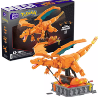 MEGA Pokemon Charizard Building Kit with Motion