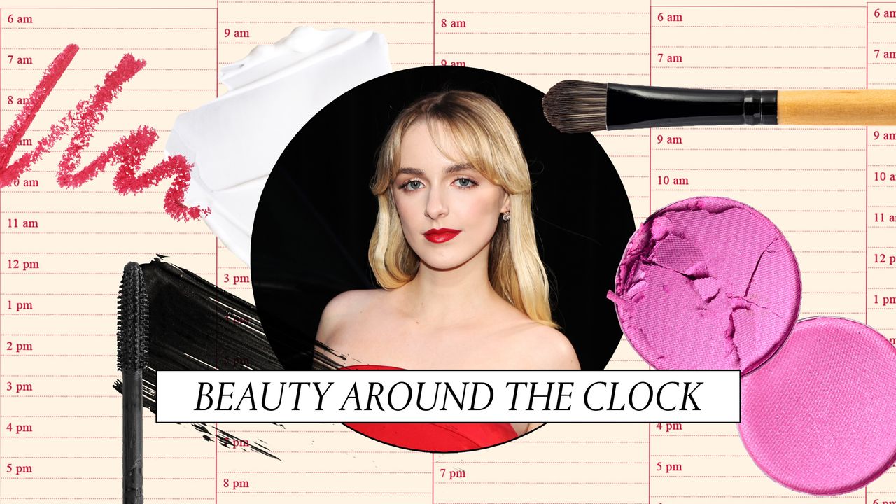 mckenna grace beauty routine on a calendar 