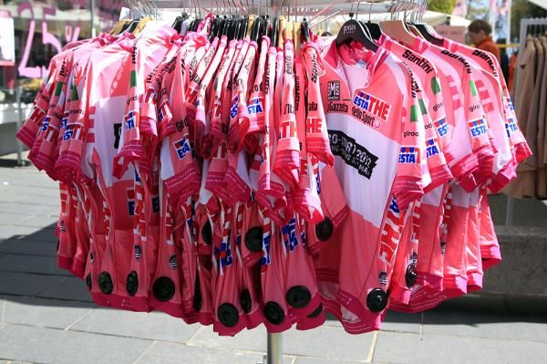 There are more than enough pink jerseys to go around