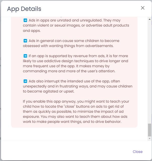 Pinwheel Caregiver Portal screenshot