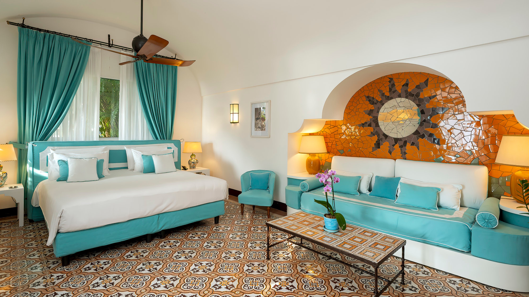 Callas suite at Villa Treville Positano