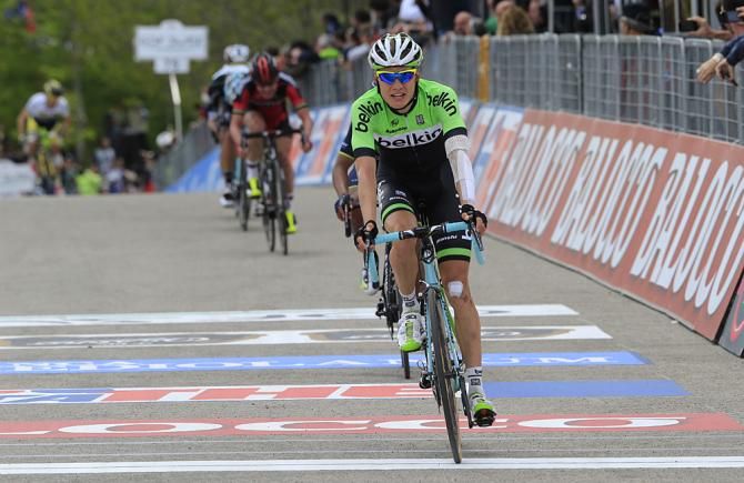 Wilco Kelderman (Belkin) finished third on the stage