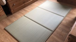 A tatami mat on floor