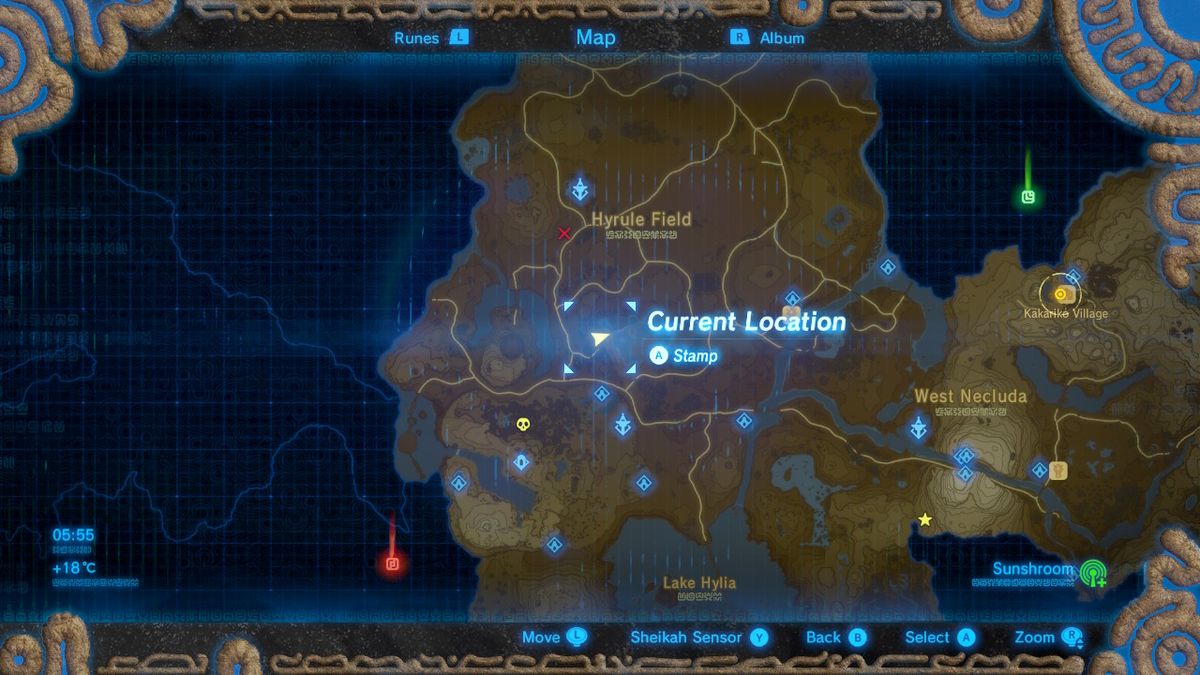 The Legend of Zelda Breath of the Wild Captured Memories locations ...