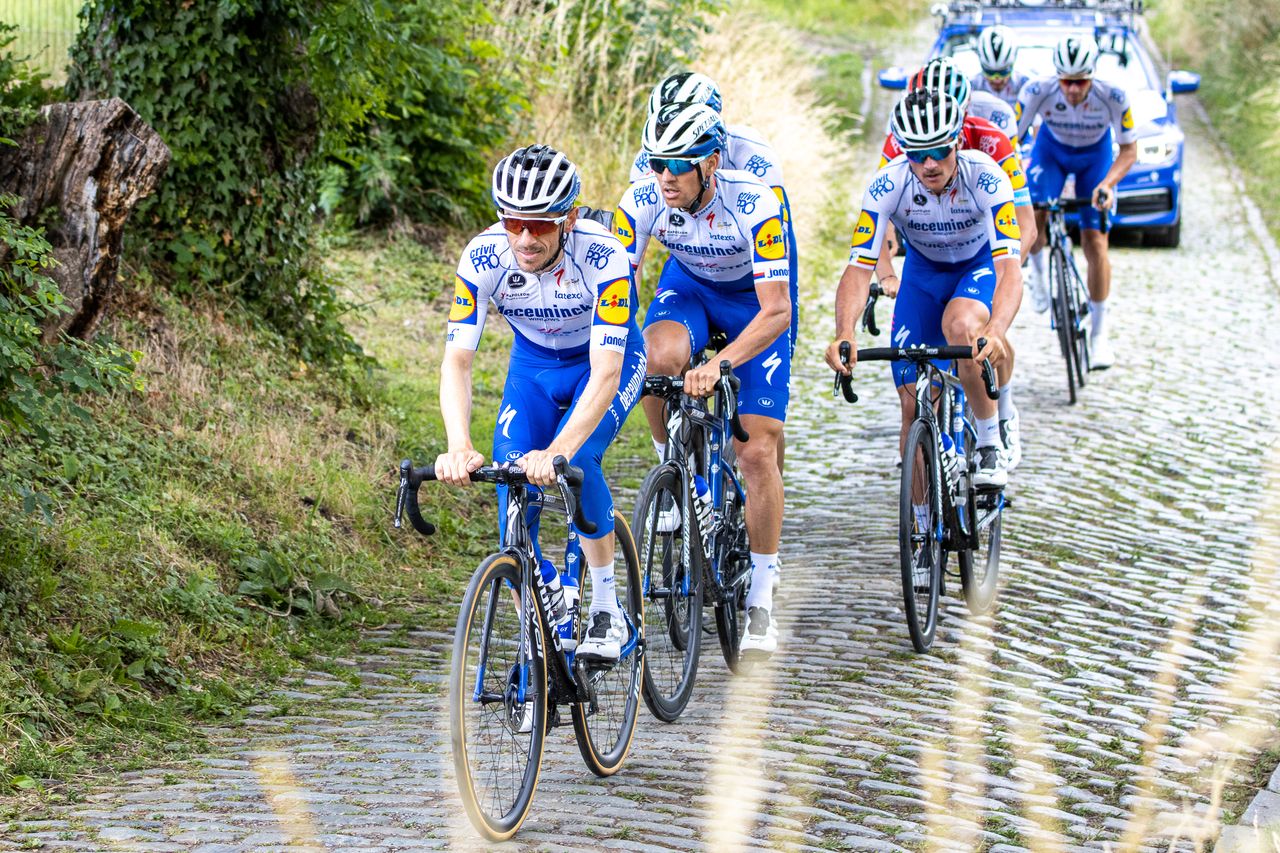 Julian Alaphilippe leads Deceuninck-QuickStep on a recon of Tour of Flanders 2020
