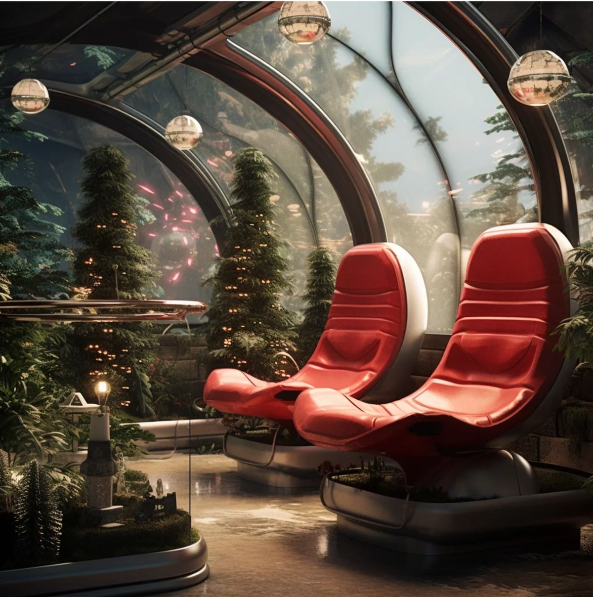 AI Santa sleigh
