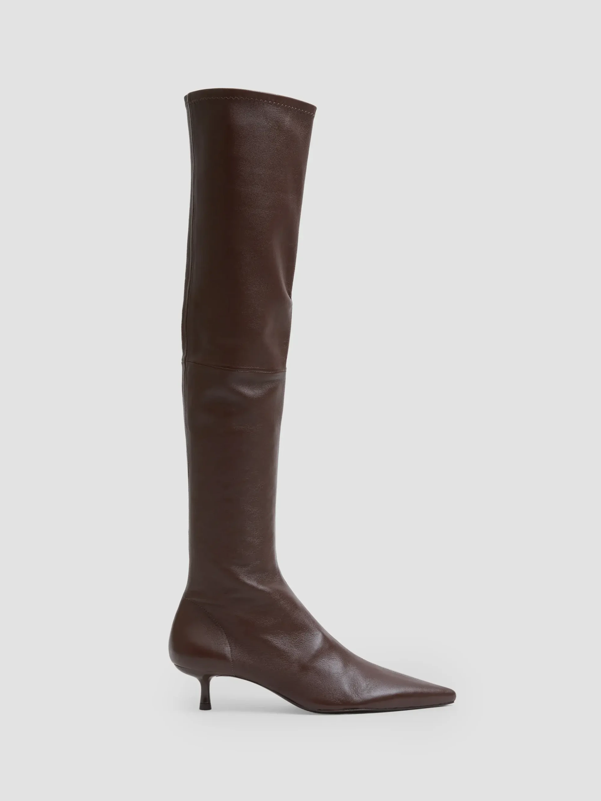 Joni 45mm Leather Over-The-Knee Boots