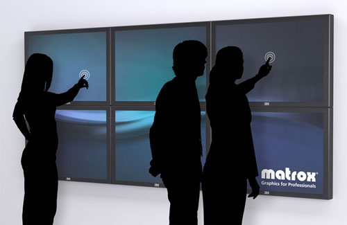 Matrox and 3M Collaborate to Deliver Interactive Multi-Touch, Multi-Display Solutions