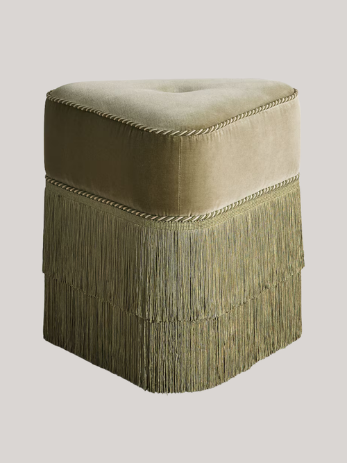 Velvet Marta Footstool