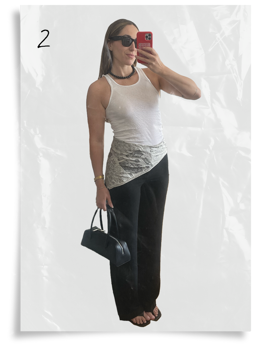 senior fashion editor Anna LaPlaca's anti-trend summer capsule wardrobe