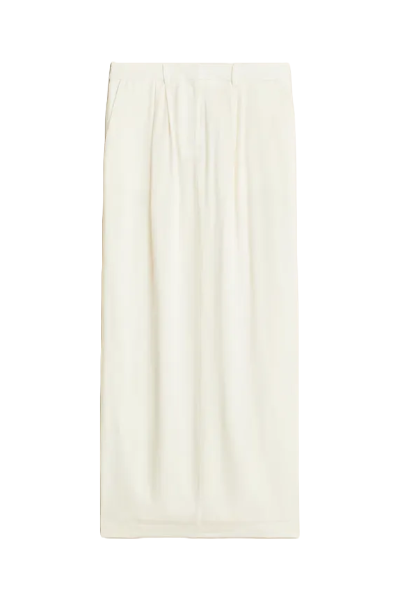 J.Crew, Trouser Maxi Skirt in Viscose Crepe (Was $148) 