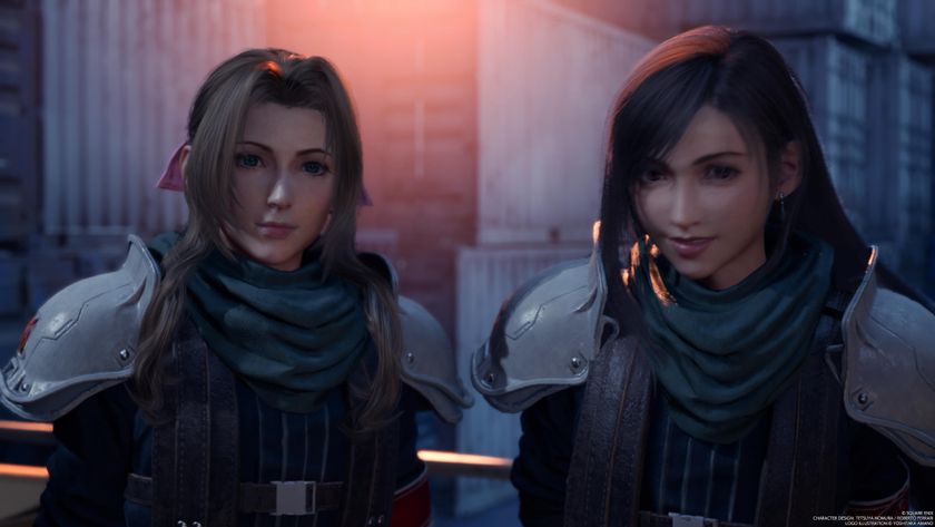 Final Fantasy 7 Rebirth Aerith and Tifa suited