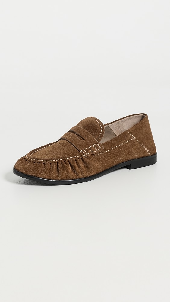 Carry on Suede Loafers - Tobacco Oiled Suede