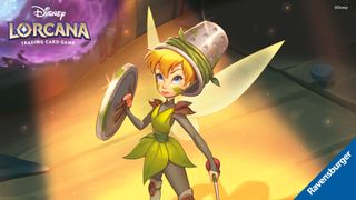 Previously unreleased art from Tinker Bell – Tiny Tactician for Disney Lorcana
