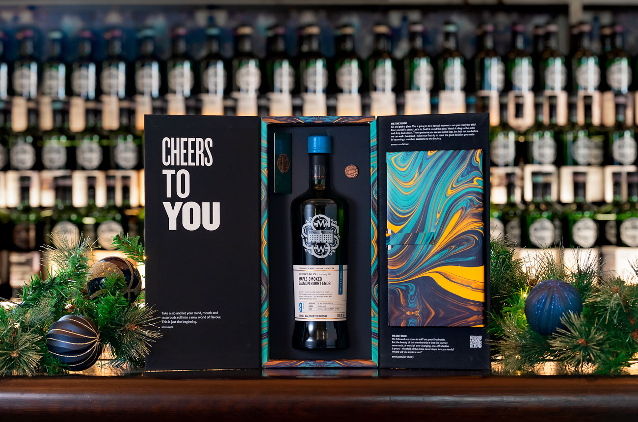 The Scotch Malt Whisky Society membership bottle