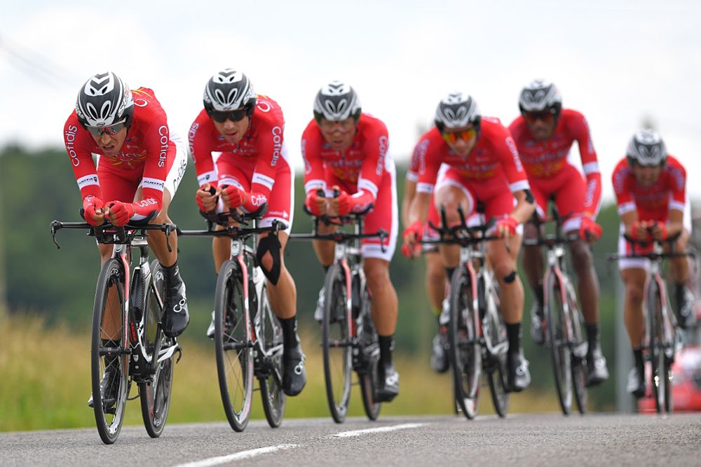 Cofidis at Criterium du Dauphine stage 3 team time trial