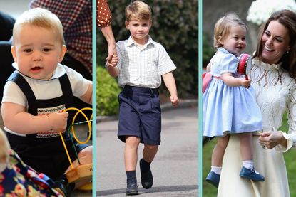 Prince George on Australian tour as a baby, Prince Louis going to school and Princess Charlotte as a toddler on Canada tour
