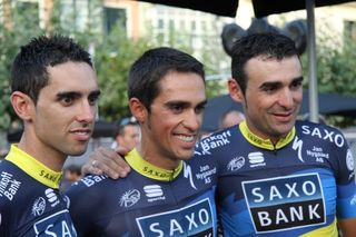 Contador and his Spanish lieutenants