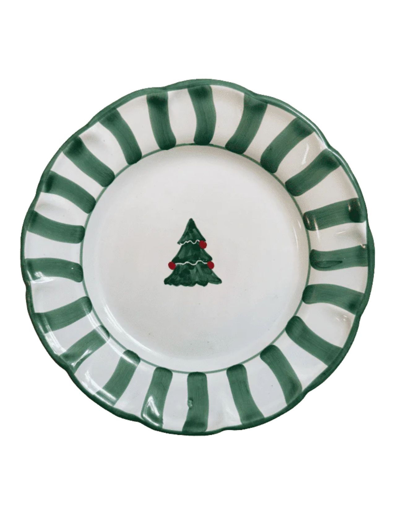 20cm Christmas Tree Plate