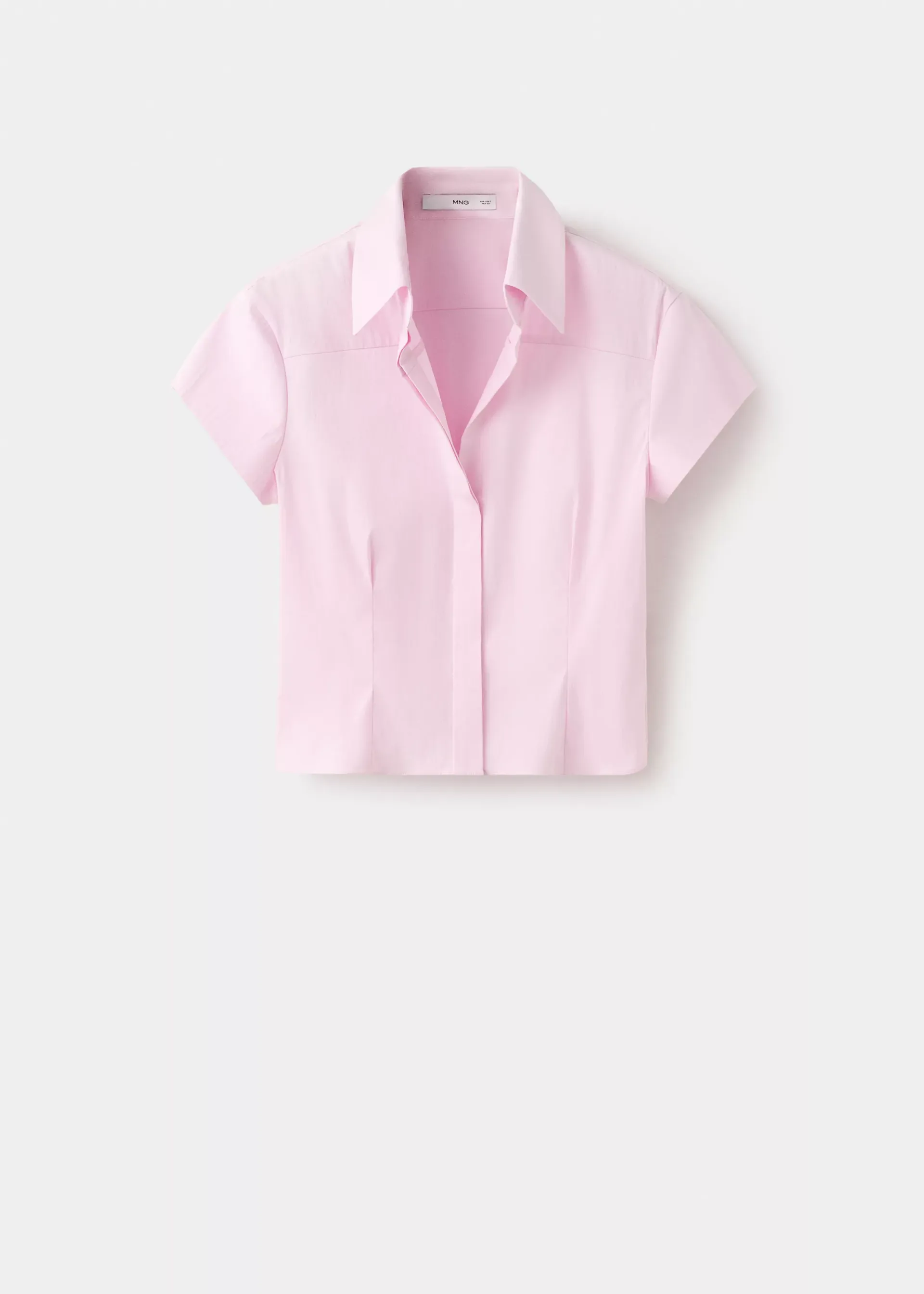 Fitted Cotton Shirt - Women | Mango Usa