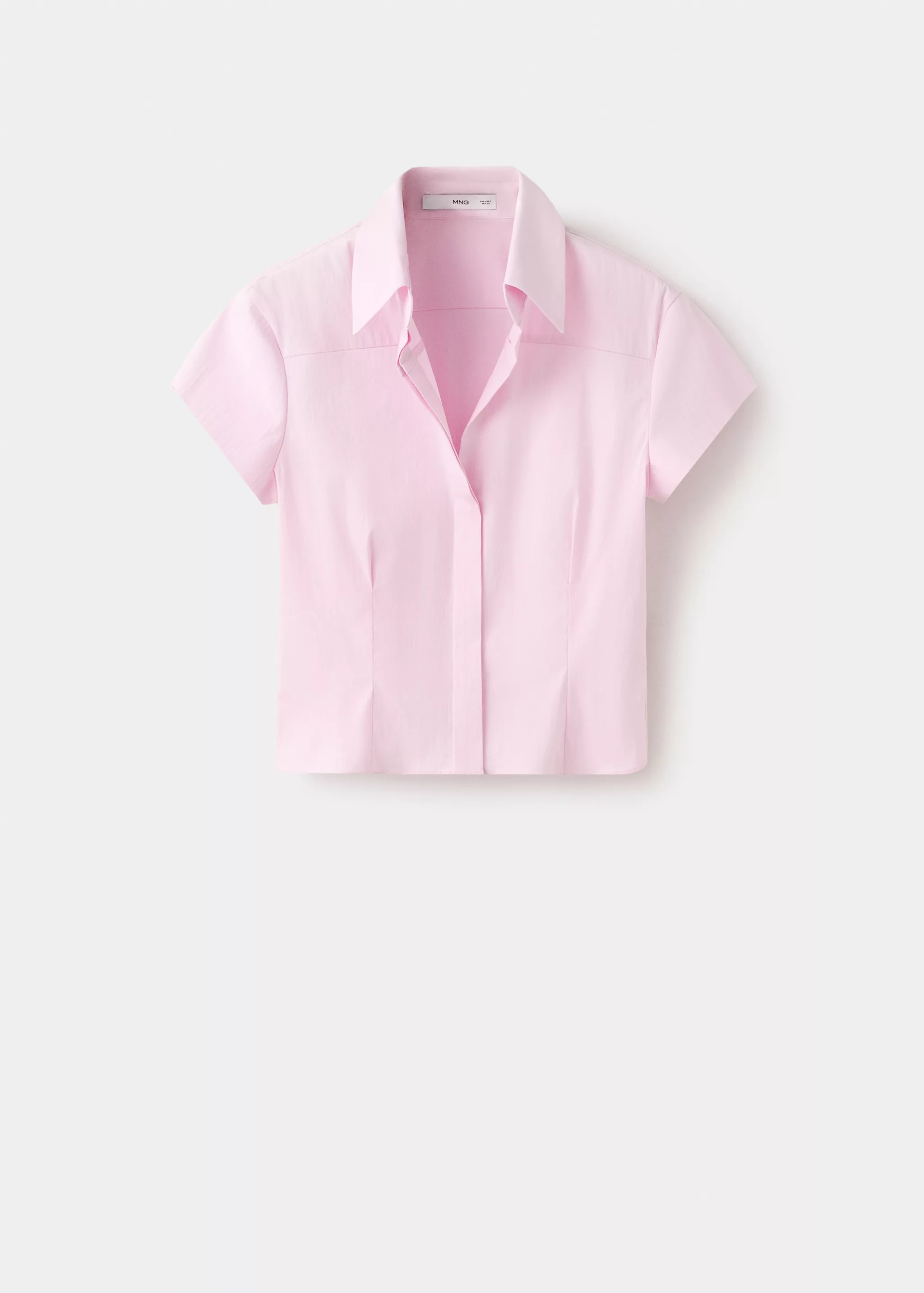 Fitted Cotton Shirt - Women | Mango Usa