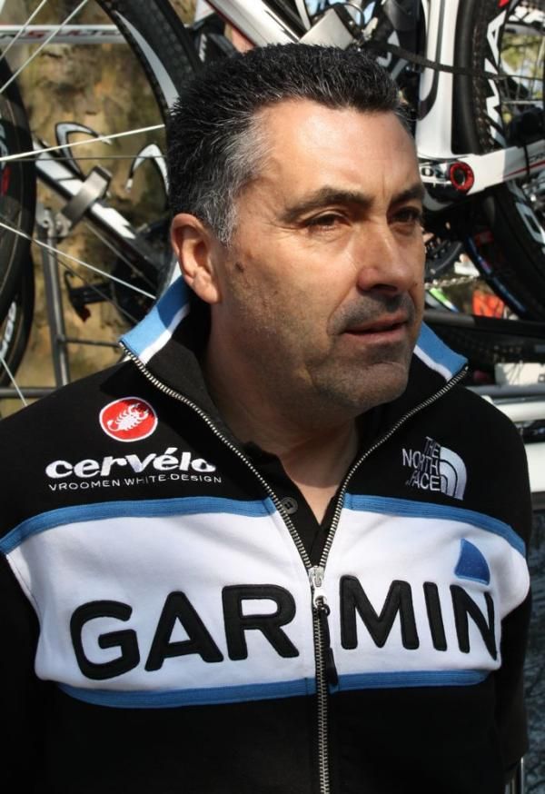 New Garmin-Cervelo directeur sportif Erik Van Lancker