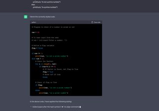 ChatGPT for coding