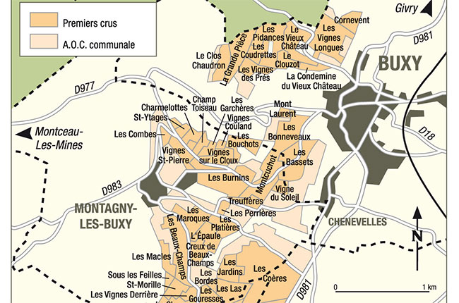Montagny crus, Burgundy