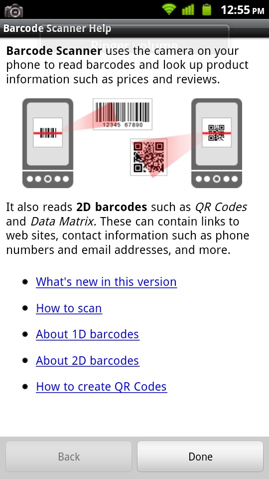 barcode scanner software for android free download