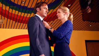 Bob Odenkirk and Rhea Seehorn in Better Call Saul