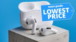 AirPods Pro 3 shown on small block